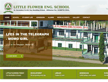 Tablet Screenshot of littleflowersapd.org